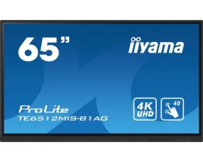 Iiyama Led-Display Prolite Te6512mis-B3ag - 165 Cm (65") - 3840 X 2160 4K