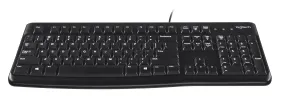 Logitech K120 Usb Black Qwerty Us