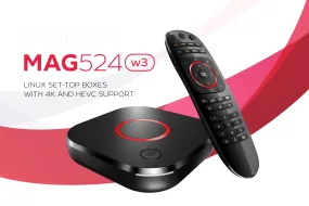 MAG 524w3 4K WIFI SET TOP BOX