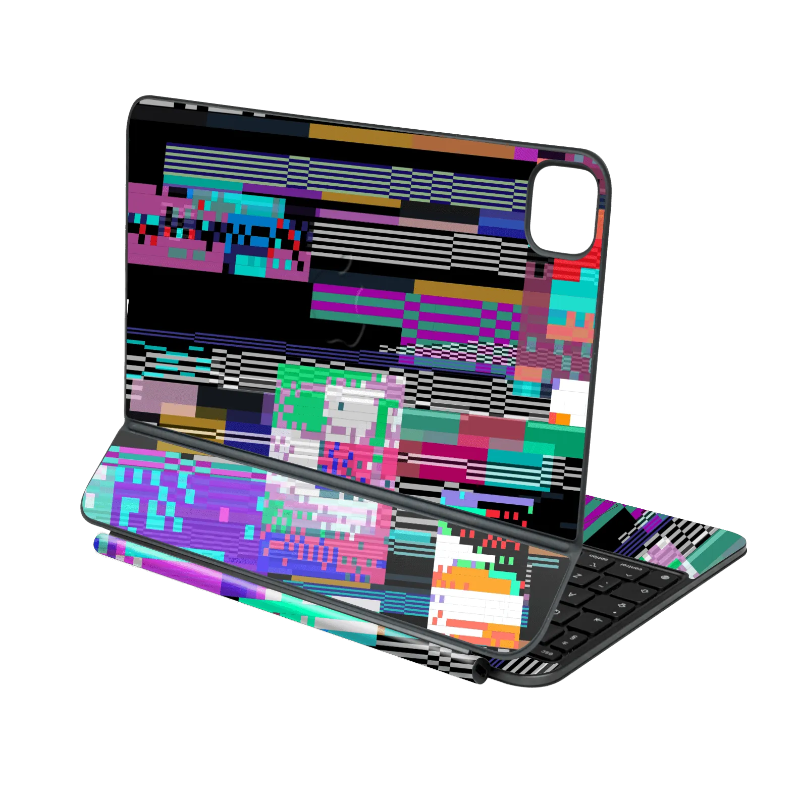 Magic Keyboard for iPad Pro 11” (M4, 2024) SIGNATURE Glitchscape Skin