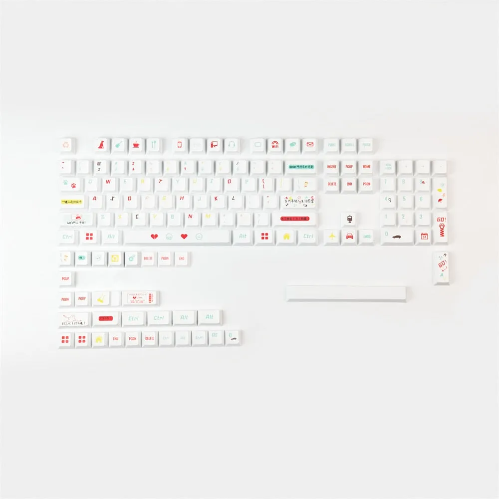 Mechanical keyboard keycaps set