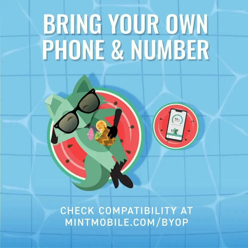 Mint Mobile 3 Month 4GB/mo Plan SIM Kit