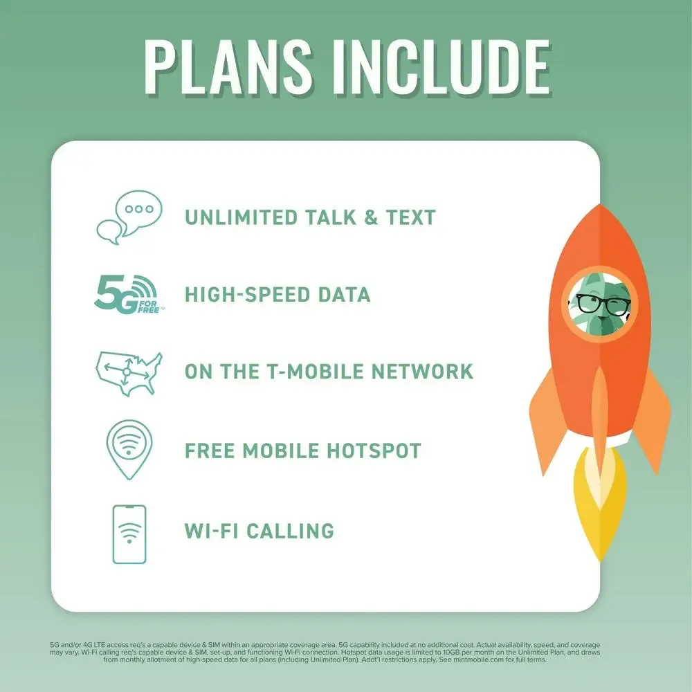 Mint Mobile 3 Month 4GB/mo Plan SIM Kit