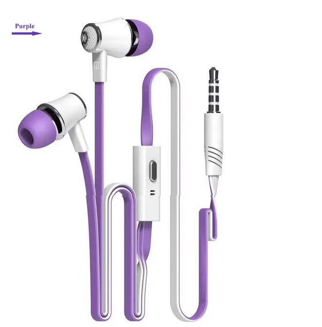 New Arrival Earphones Headphones Best Quality With MIC 3.5MM Jack Stereo Bass For Mobile Phone MP3 MP4