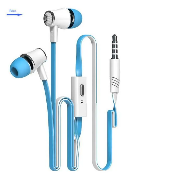 New Arrival Earphones Headphones Best Quality With MIC 3.5MM Jack Stereo Bass For Mobile Phone MP3 MP4