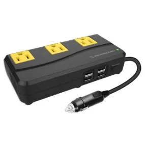 Open Box - Scosche 200W Portable Power Inverter with 4 USB Ports PI200PS