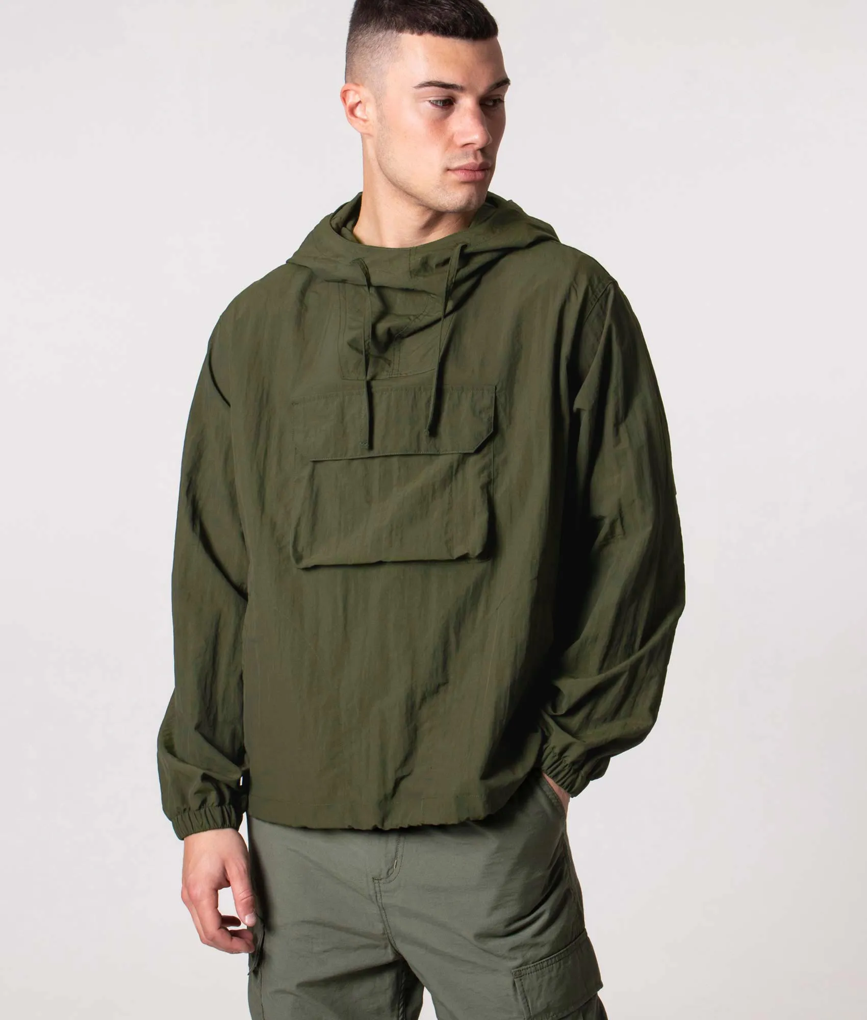 Oversized Chemical Smock Jacket