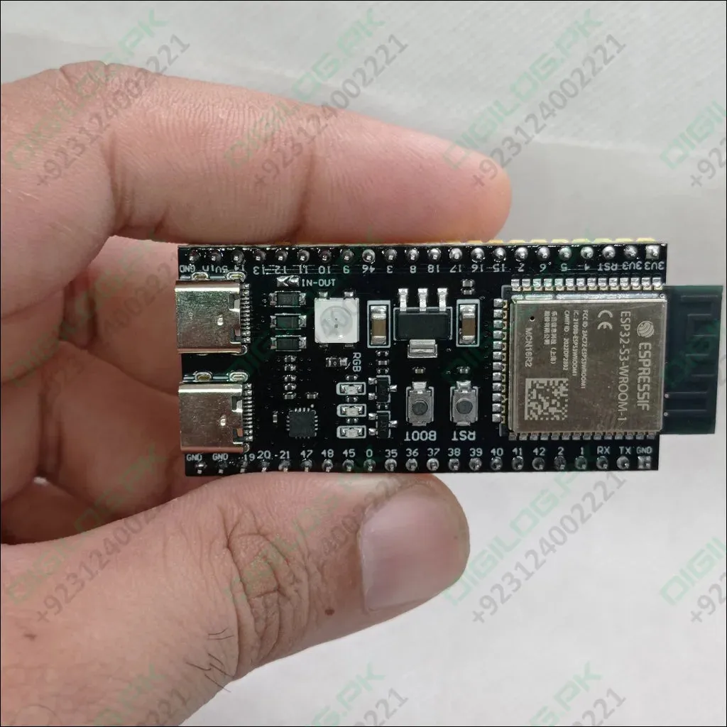 Pre Soldered ESP32 S3 WROOM 1 Development Board 2.4G Wifi BT Module BLE5.0 in Pakistan