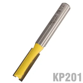 PRO-TECH STRAIGHT BIT 1/4' (6.35MM) X 3/4'(19MM) TWO FLUTE 1/4' SHANK KP201