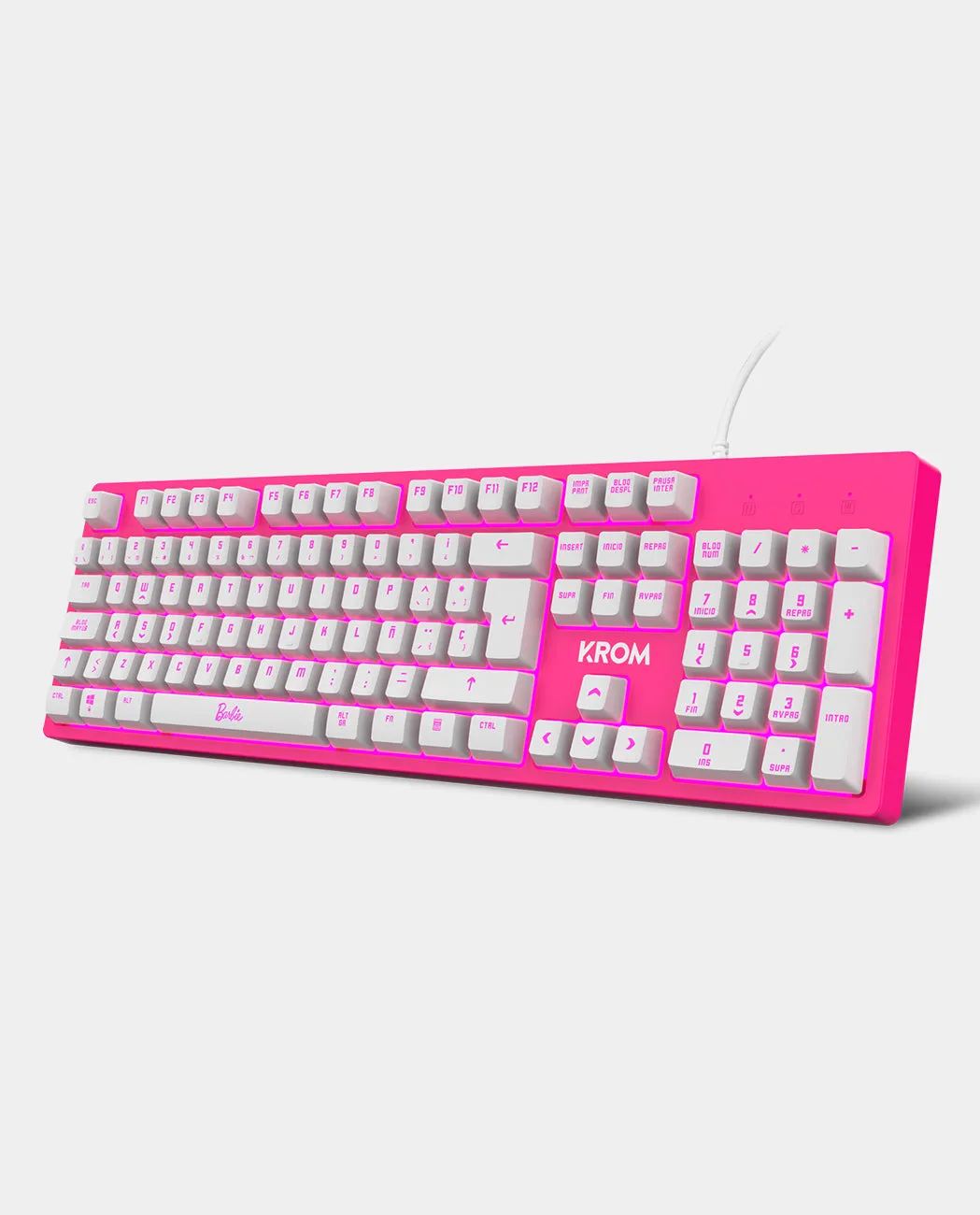 "Kandy" Keyboard &amp; Mouse with Mouse Pad - Pink 3-in-1 Set by Barbie