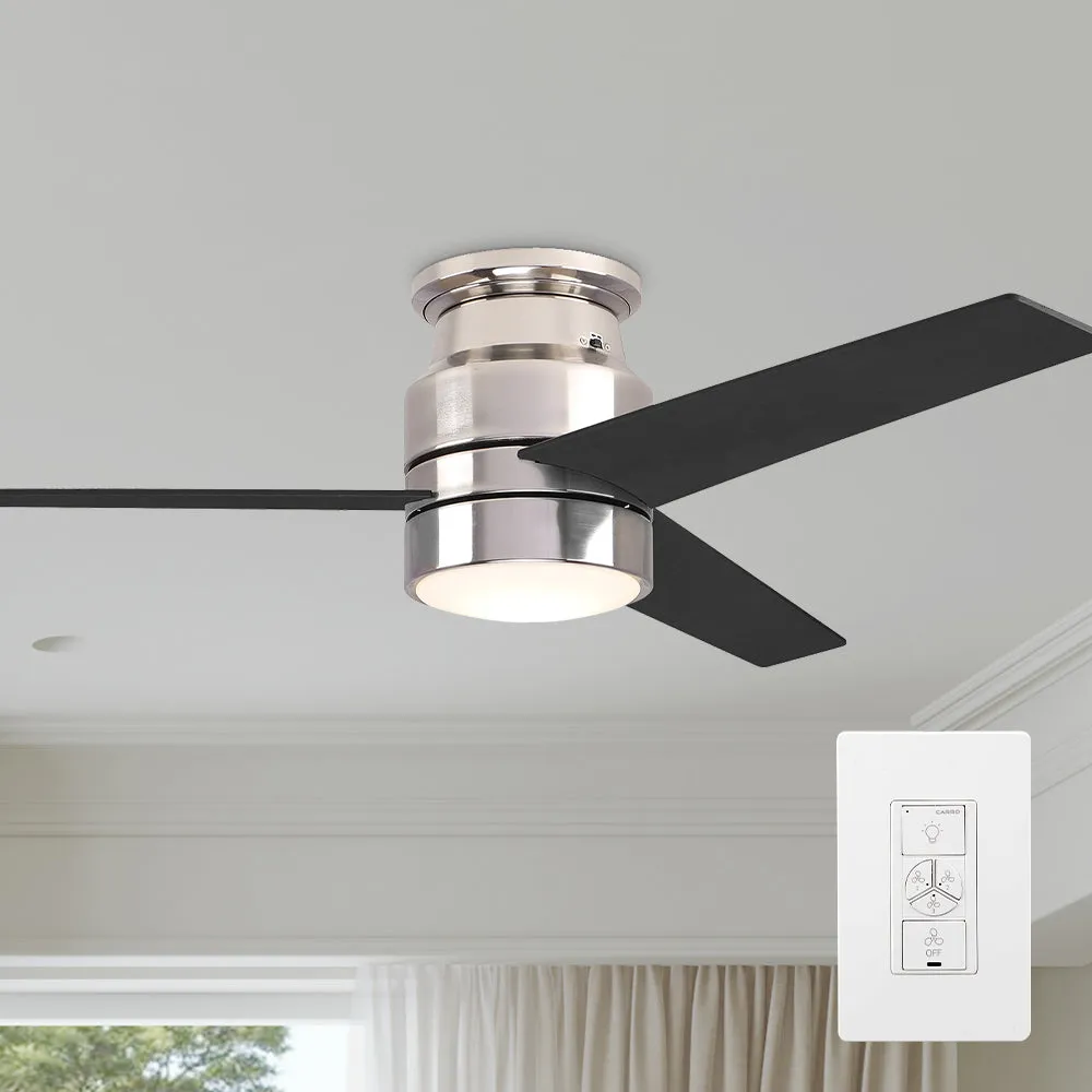 Ranger 52 inch Low Profile Smart Ceiling Fan with LED Light