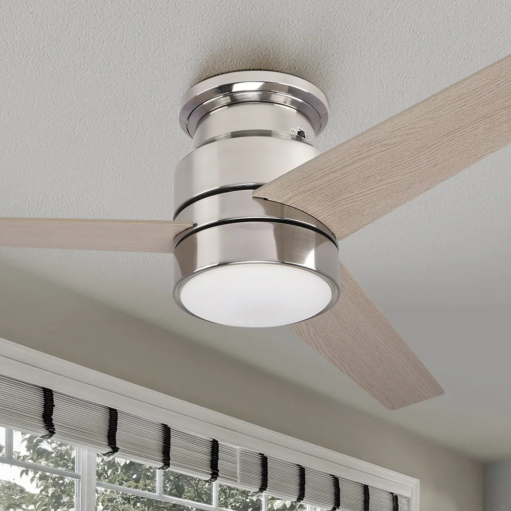 Ranger 52 inch Low Profile Smart Ceiling Fan with LED Light