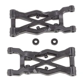 RC10B6.2 FT Rear Suspension Arms 75mm, carbon (ASS91874)