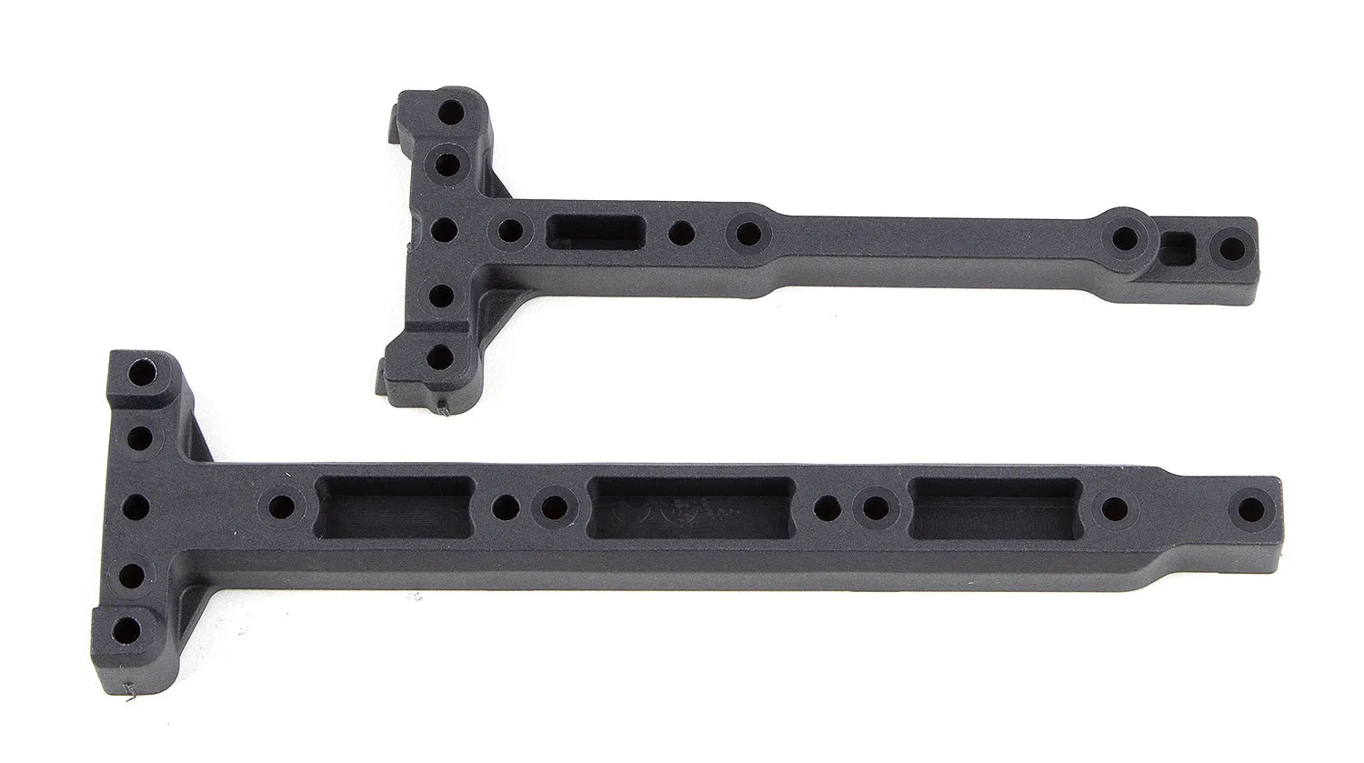 RC10B74 FT Chassis Braces, carbon (ASS92300)