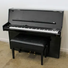 Samick Polished Ebony Continental Console Piano | SN: HGL02208 | Used