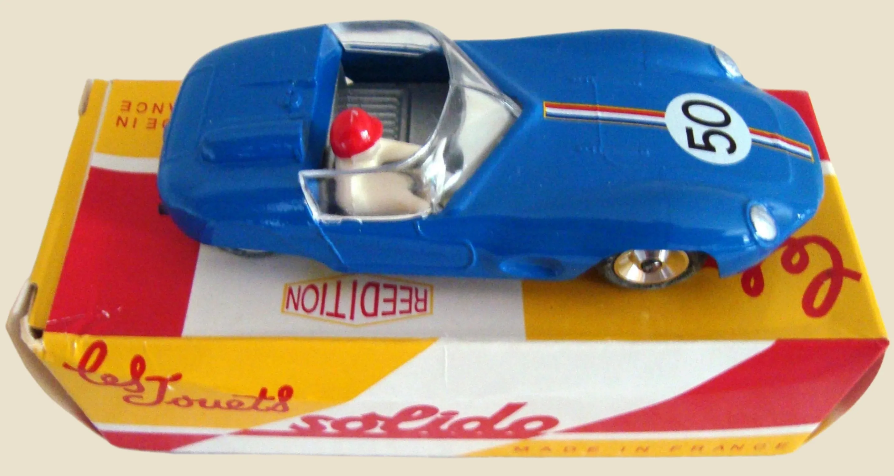 Solido Model Car Reedition 1959 Panhard DB Le Mans 1/43 scale #50