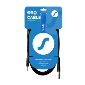 Ssq Mijs3 - Cable Jack Stereo 3,5 Mm - Jack Stereo 6,3 Mm, 3 M