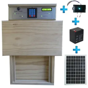 Standard Automatic Chicken Door   Internet Wi-Fi   Solar Bundle