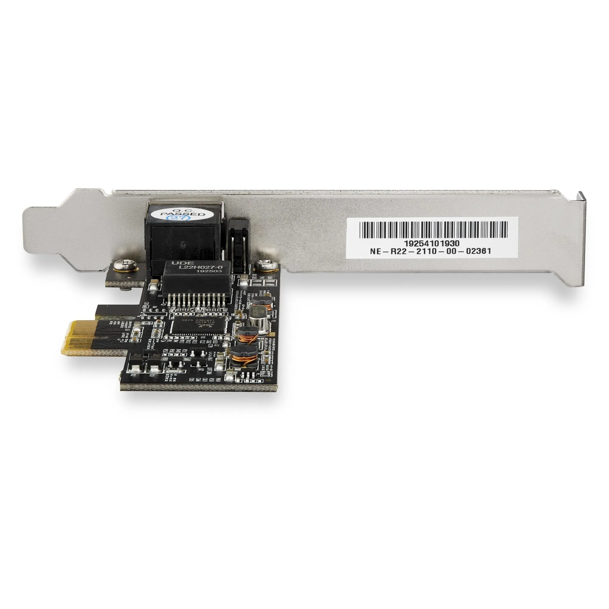 Startech.Com 1 Port Pcie Network Card - 2.5Gbps 2.5Gbase-T Pcie Network Card X4 Pcie - Pci Express Lan Card - Rtl8125 (S