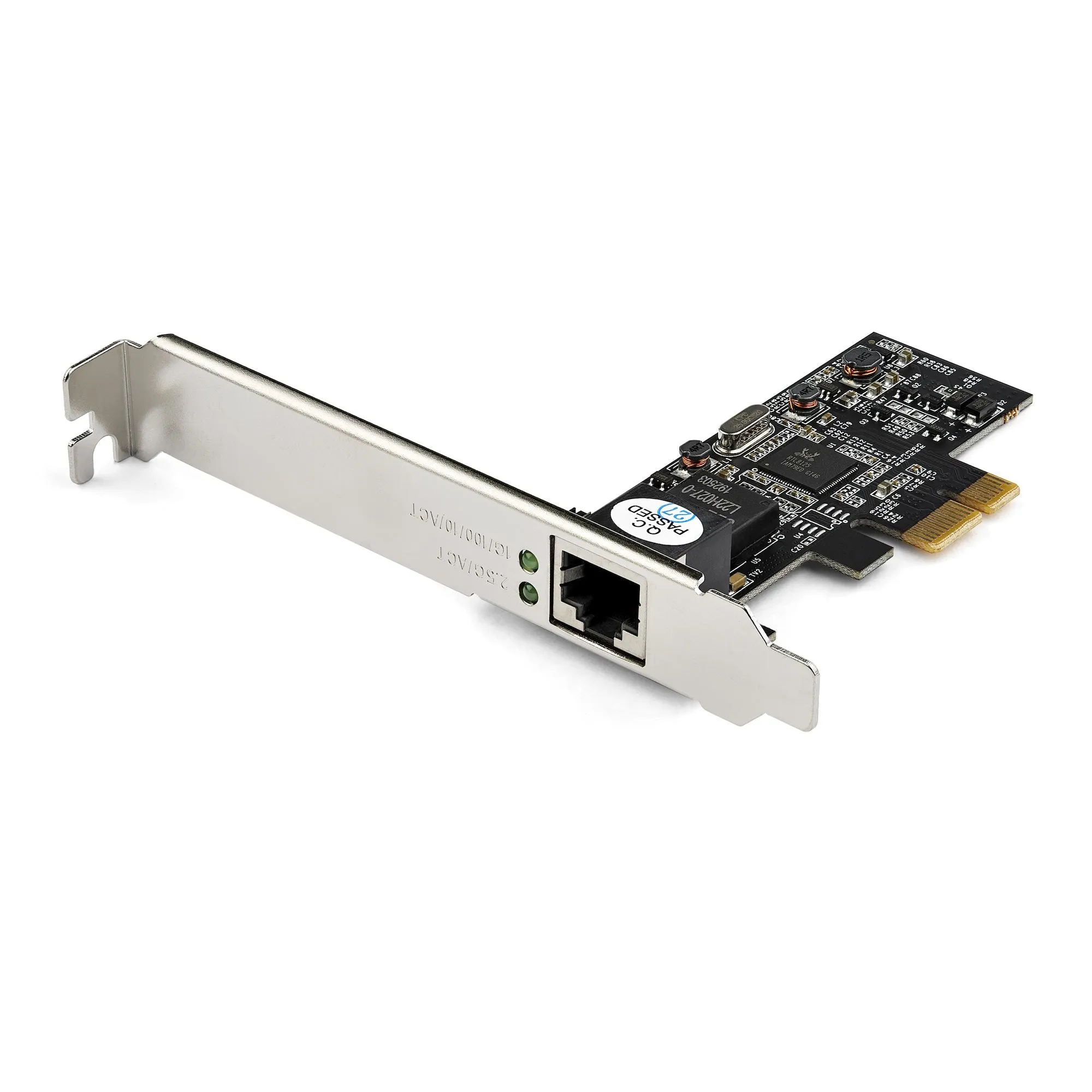 Startech.Com 1 Port Pcie Network Card - 2.5Gbps 2.5Gbase-T Pcie Network Card X4 Pcie - Pci Express Lan Card - Rtl8125 (S