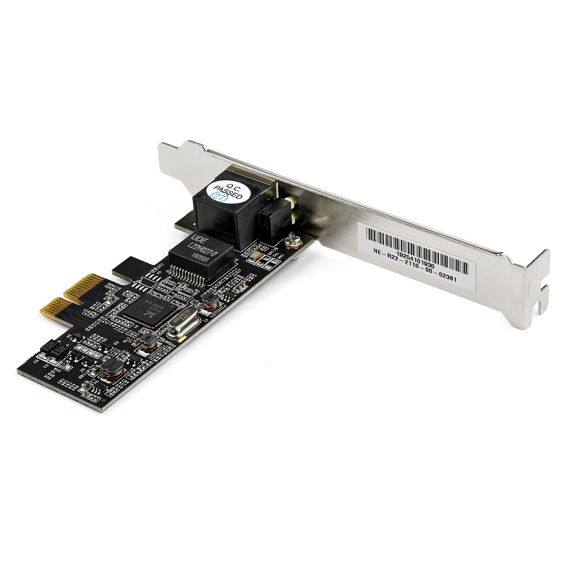 Startech.Com 1 Port Pcie Network Card - 2.5Gbps 2.5Gbase-T Pcie Network Card X4 Pcie - Pci Express Lan Card - Rtl8125 (S