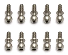 Team Associated Heavy-duty Ballstuds, 6 mm, long neck (ASS91047)