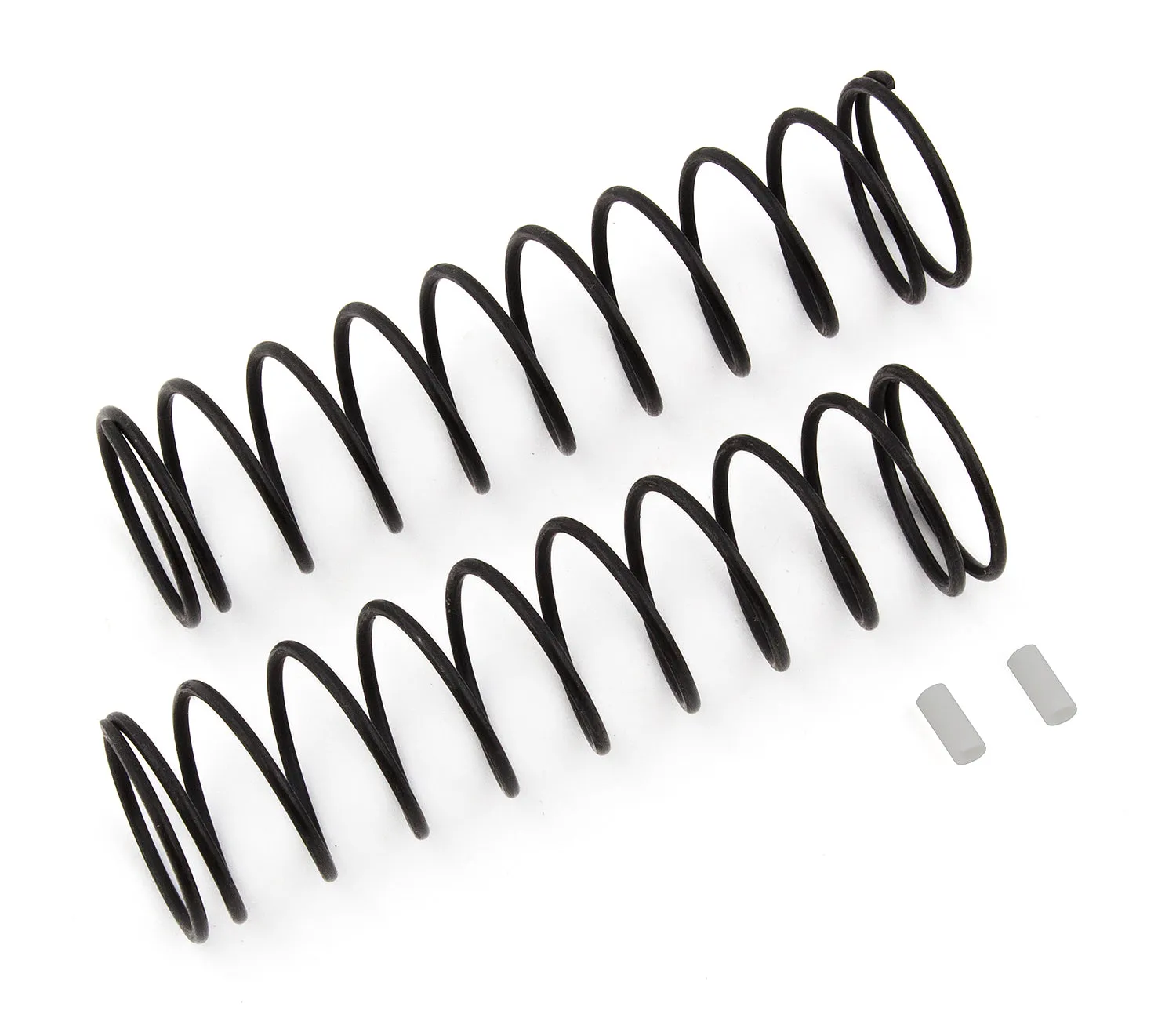 Team Associated Rear Springs V2, white, 4.1 lb/in, L86, 11.0T, 1.6D (ASS81229)