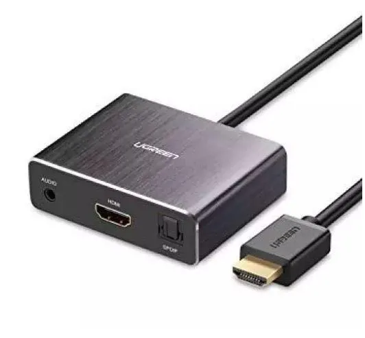 Ugreen Hdmi To Hdmi Converter With Optical SPDIF and 3.5mm Stereo Audio 40281