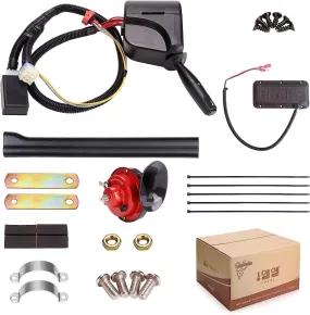 Universal Golf Cart Turn Signal Kit 9 Pin Plug Wire Harness - 10L0L