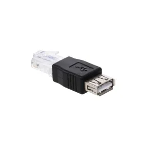 Usb Fm Female-To-Male Rj45 Ethernet Connector