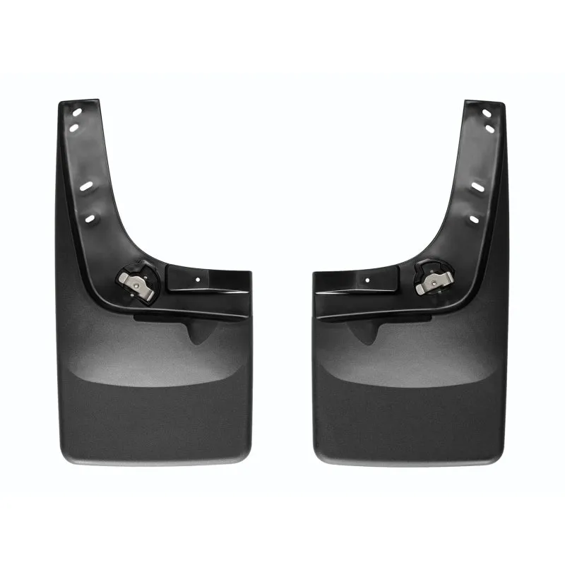 WeatherTech MudFlaps - Front/Rear - Black - Flares - Ford Fullsize Truck 2004-16