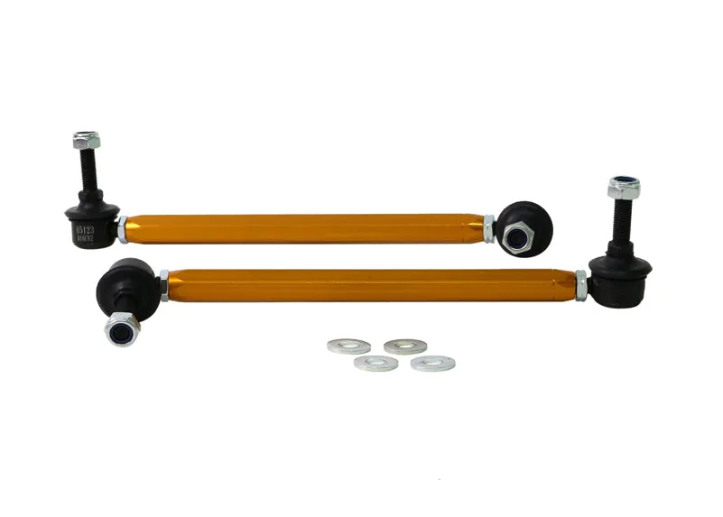 Whiteline Sway Bar End Link Kit Audi A1 8X FWD/ S1 Quattro (2010-2018) [270-295mm/ 10mm Ball Stud] Front - KLC163